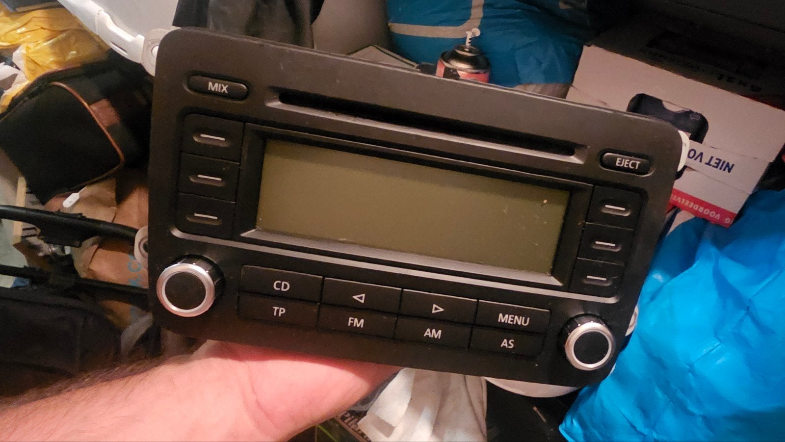 Volkswagen RCD 300 autoradio - Gebruikt, Verzenden, Gebruikt