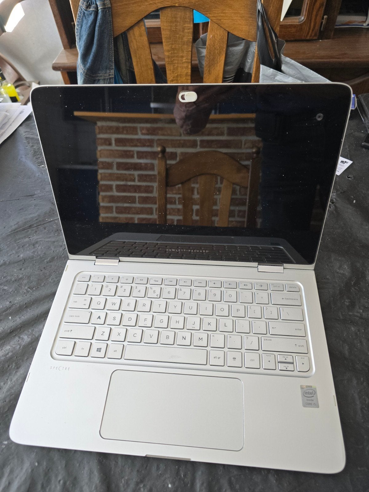 HP spectre X360 13-4031nd , core i5 , 8GB DDR4 , defect, 2 tot 3 Ghz, Qwerty, 8 GB, 13 inch