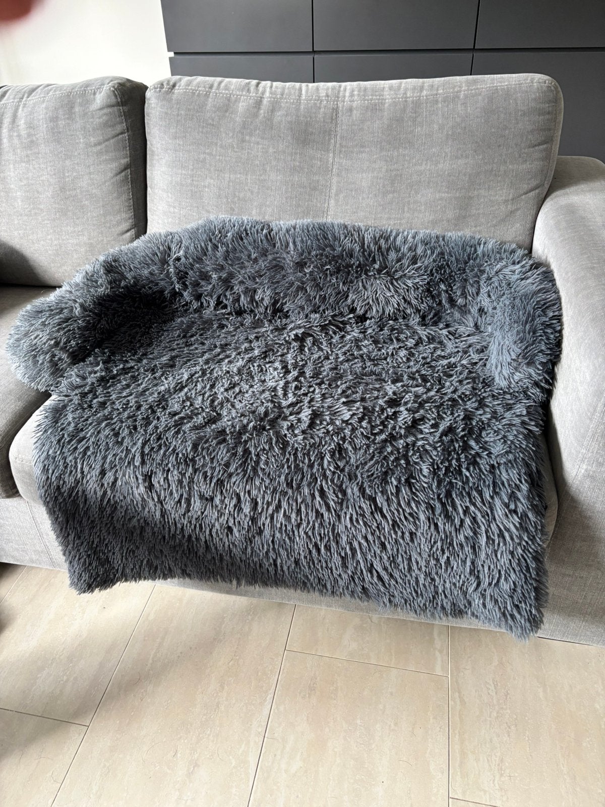 Fluffy bank beschermer, Ophalen, Pluche