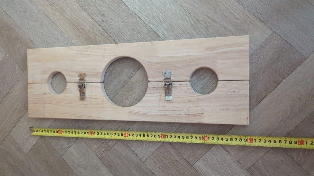 Houten schandblok, Ophalen of Verzenden, Zo goed als nieuw