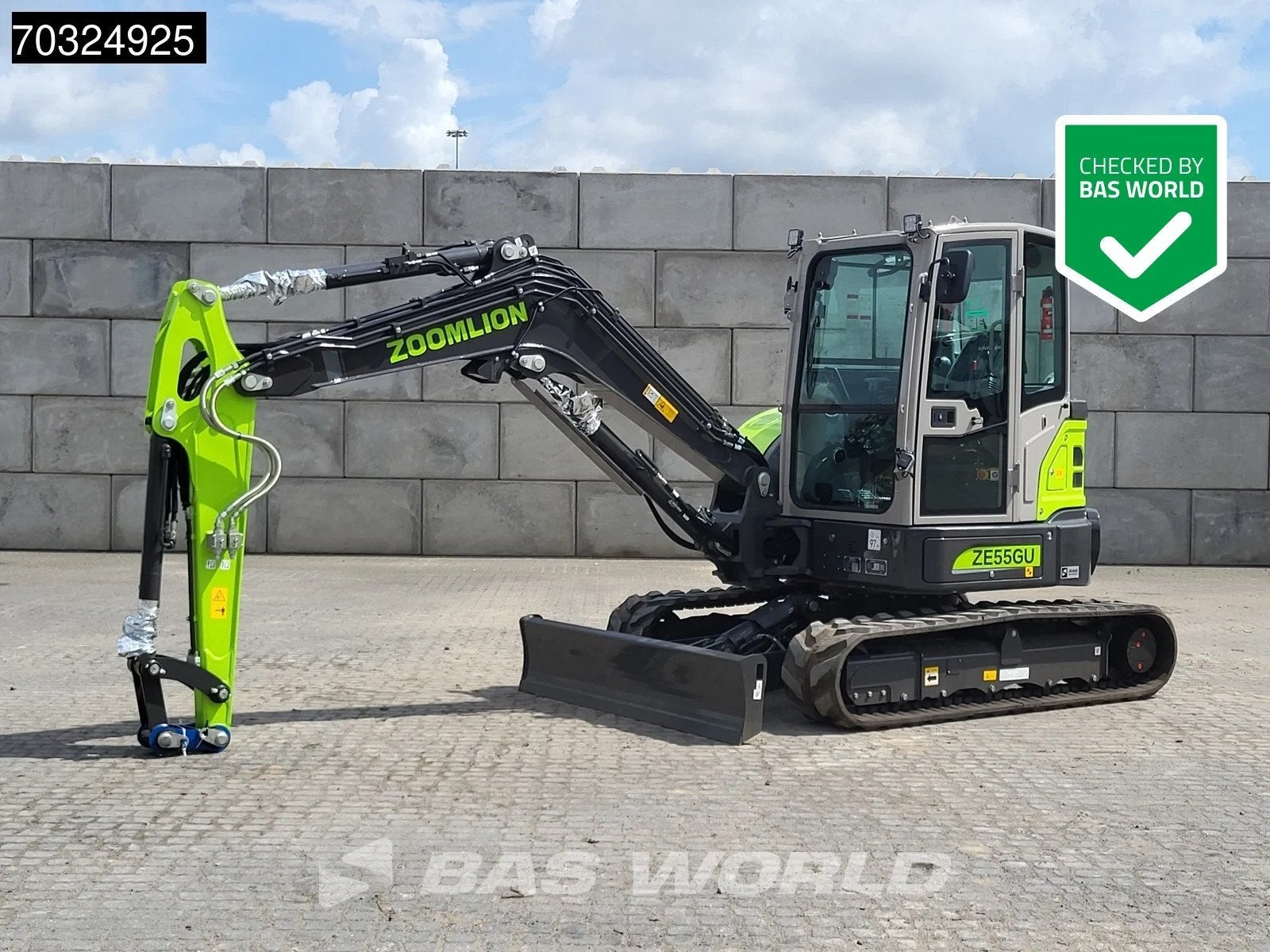 Zoomlion ZE55 GU KUBOTA ENGINE - CE CERTIFIED, Zakelijke goederen, Machines en Bouw | Kranen en Graafmachines, Graafmachine