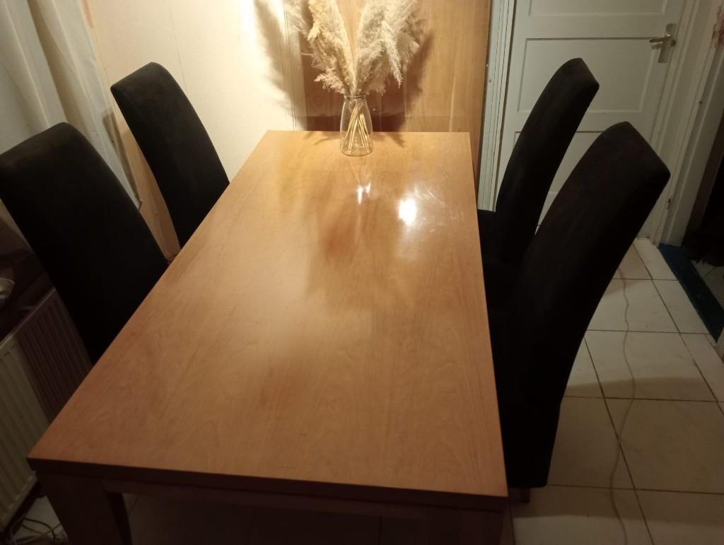 tafel 100x200cm Jan de Bouvrie, Huis en Inrichting, Tafels | Eettafels, Jan de brouvrie, Gebruikt, Jan de brouvrie, Eikenhout