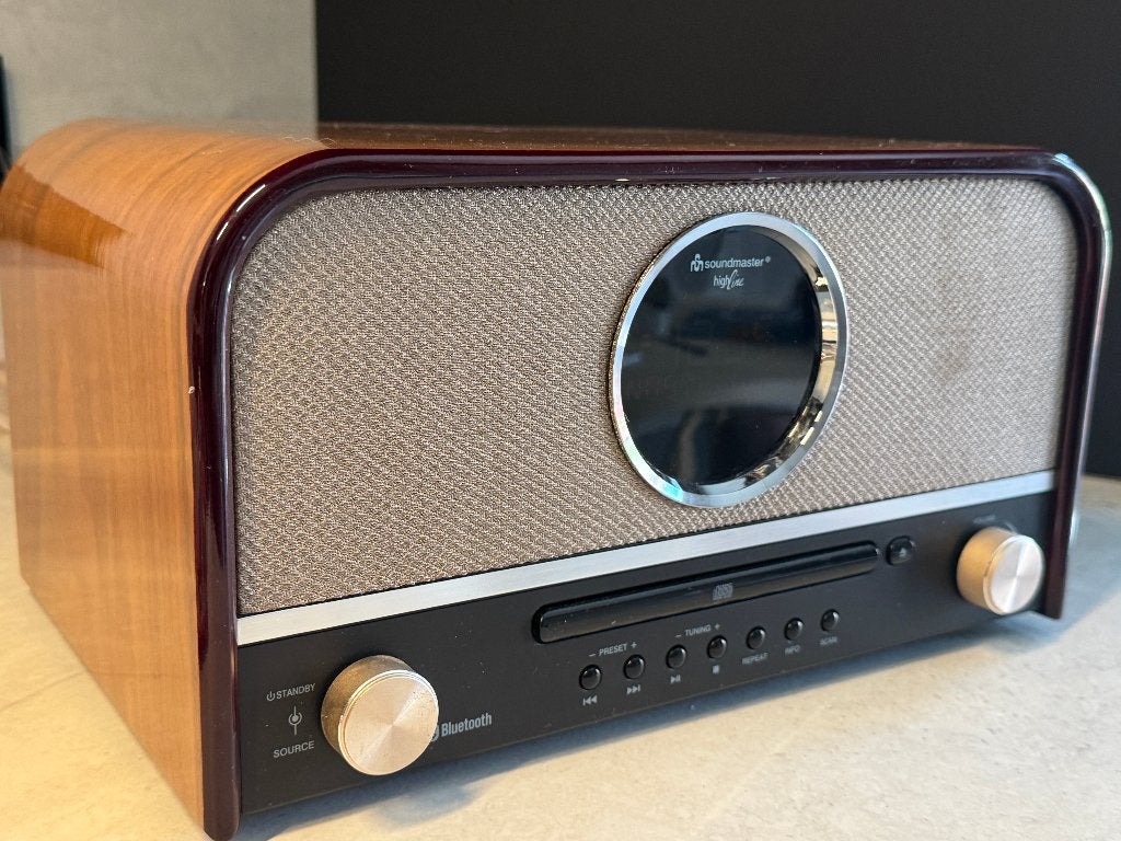 Soundmaster HighLine NR850 Stereo Radio, Ophalen of Verzenden, Zo goed als nieuw, Radio, Met cd-speler