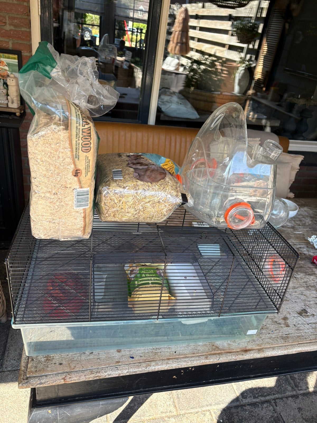 Hamsterkooi, Minder dan 60 cm, Kooi, Minder dan 75 cm, Ophalen of Verzenden