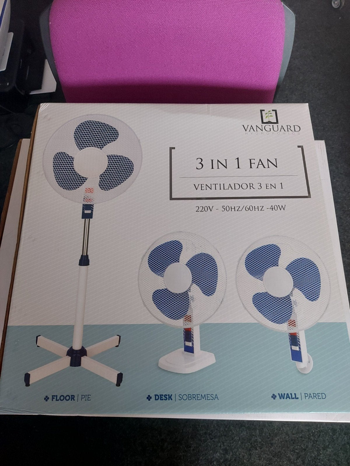 Vanguard 3 in 1 ventilator, Ophalen of Verzenden, Nieuw