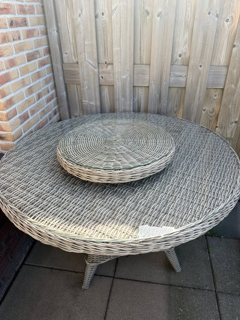 Eettafel, Ophalen, Zo goed als nieuw, Rond, Overige materialen
