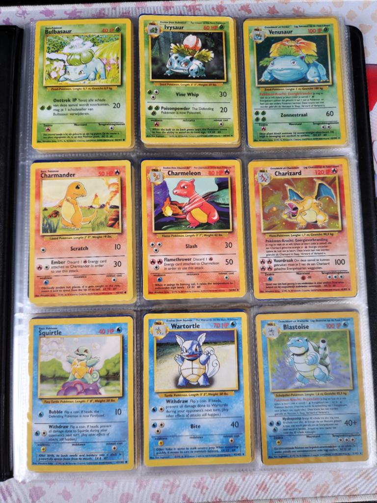Complete Base, Jungle en Fossil set, Hobby en Vrije tijd, Verzamelkaartspellen | Pokémon, Ophalen of Verzenden, Zo goed als nieuw