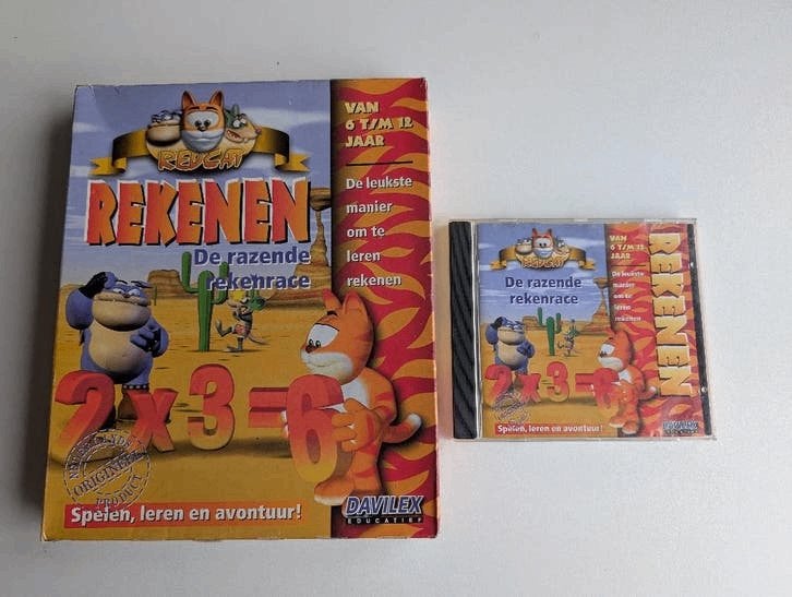 Redcat rekenen de razende rekenrace PC, Spelcomputers en Games, Games | Pc, Zo goed als nieuw, 1 speler, Vanaf 3 jaar, Ophalen of Verzenden