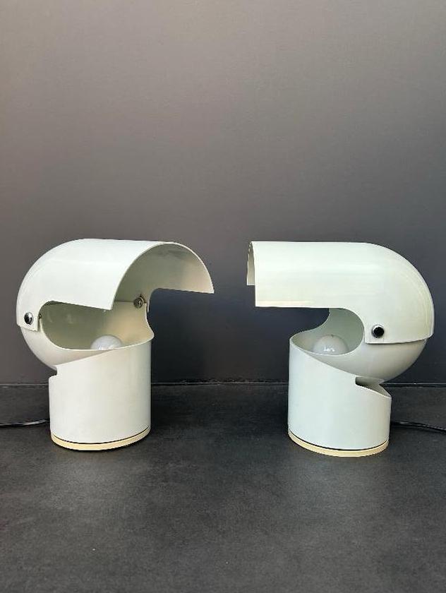 Artemide Pileino Tafellampen  door  Gae Aulenti - jaren ‘70, Ophalen, Gebruikt, Metaal, Minder dan 50 cm