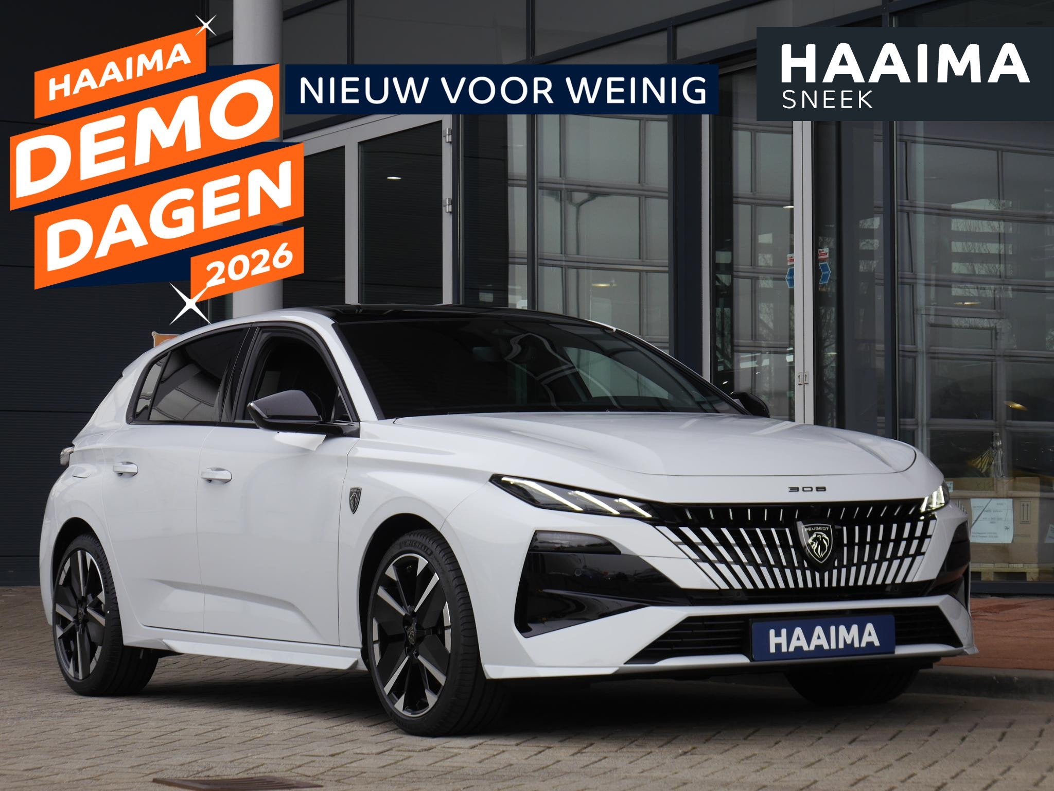 Peugeot 308 1.2 Hybrid 145 e-DCS6 GT € 4000,- DEMOVOORDEEL, 145 pk, 1357 kg, Euro 6, 1199 cc