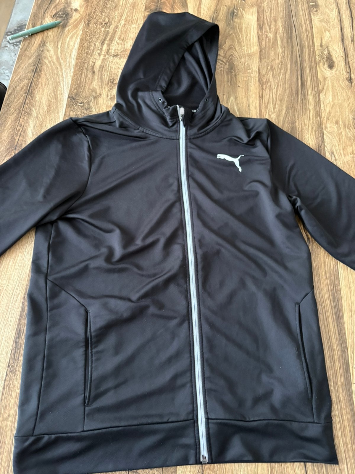 Puma vest, Ophalen of Verzenden, Zo goed als nieuw, Maat 48/50 (M), Zwart