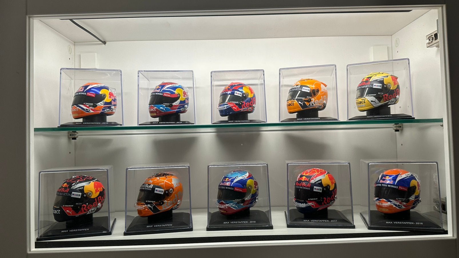 Max Verstappen helmen 1:5, Ophalen of Verzenden, Zo goed als nieuw, Formule 1
