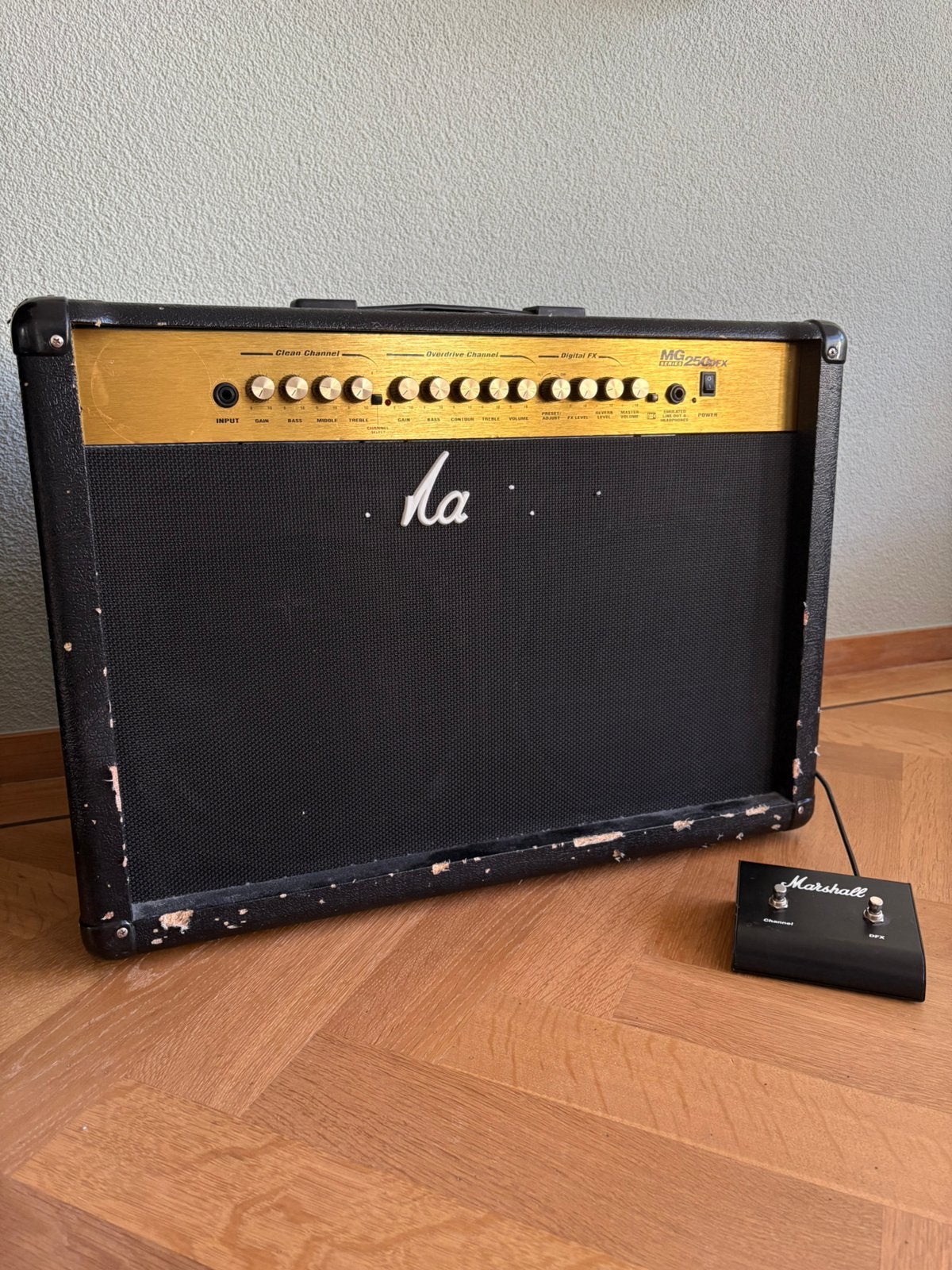 Marshall MG250DFX, Muziek en Instrumenten, Ophalen, Gebruikt