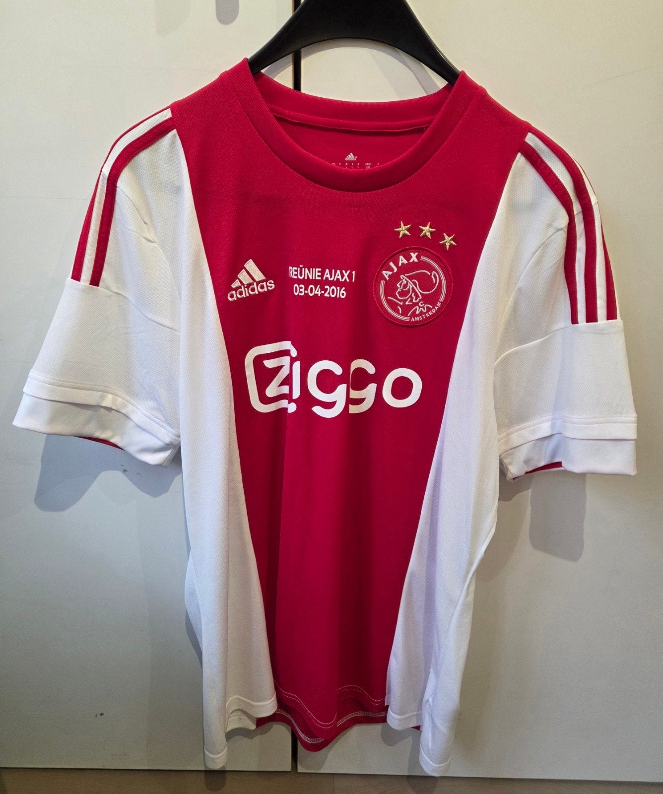 voetbalshirt Reünie Ajax 2016 Michael Reiziger JOHAN CRUIJFF, Verzamelen, Ophalen of Verzenden, Zo goed als nieuw, Ajax, Shirt