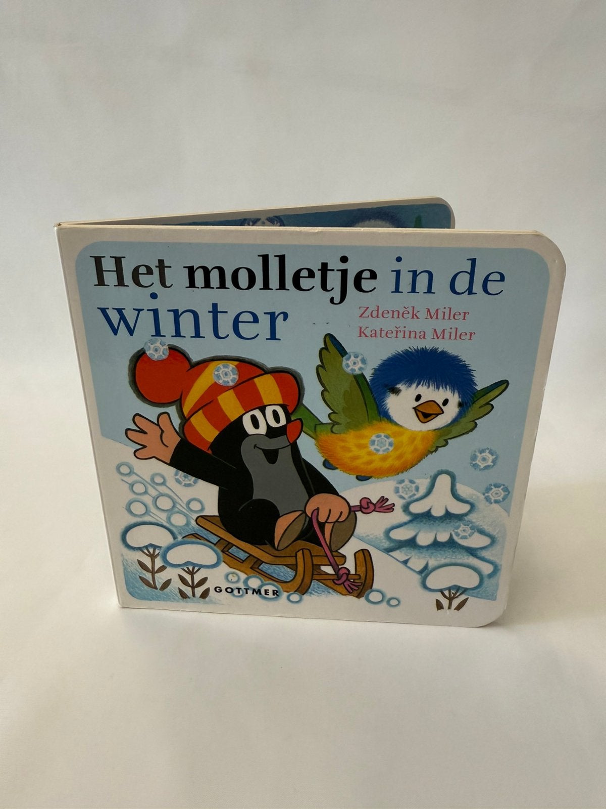 Het molletje in de winter, kartonnen kinderboekje, Ophalen of Verzenden, Gelezen, Fictie algemeen