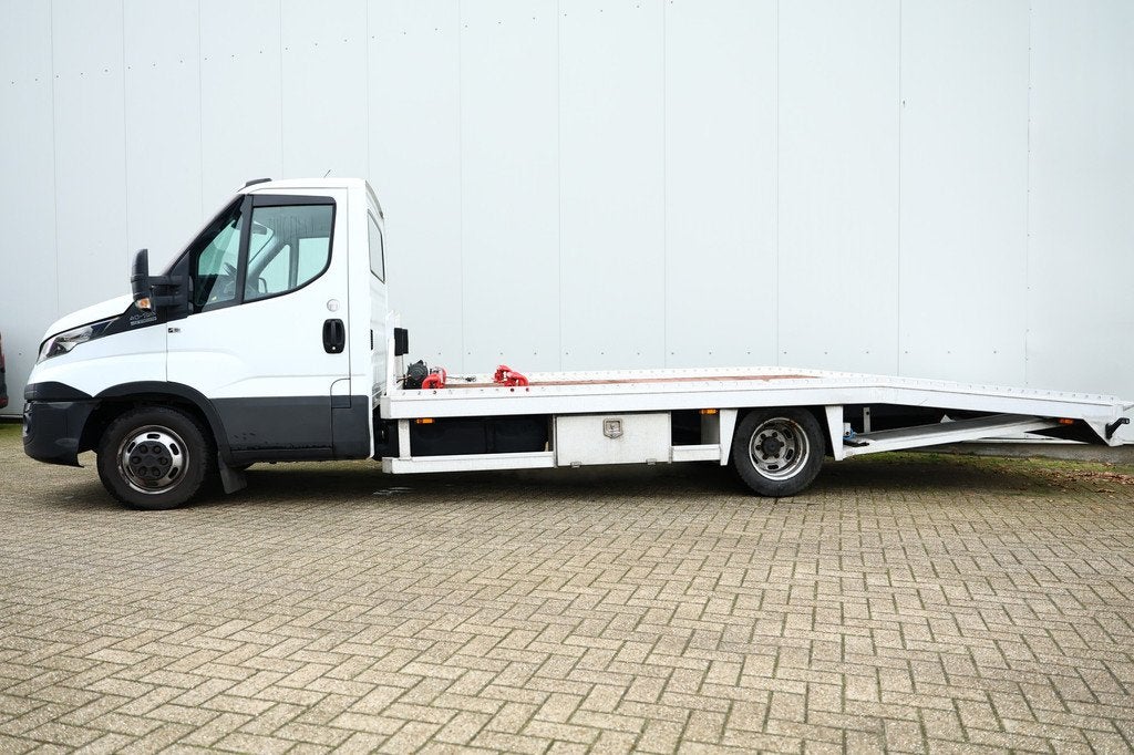 Iveco Daily 40C16 Tijhof Oprijwagen AUTOMAAT AIRCO 2018 EX B, Stof, Gebruikt, Euro 6, Iveco