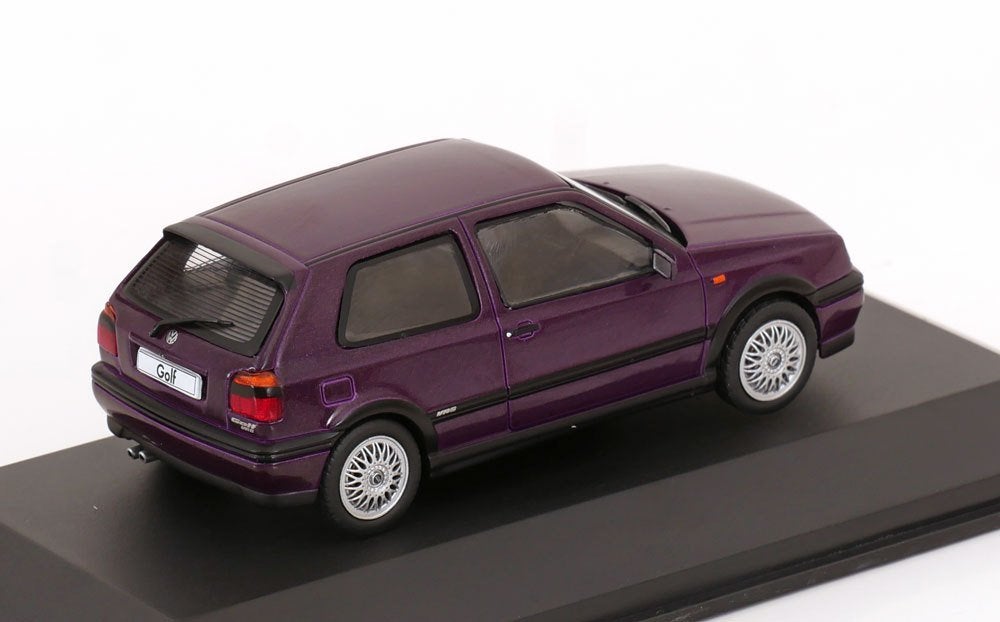 Solido 1:43  Volkswagen Golf 3 VR6 1994 violet metallic, Hobby en Vrije tijd, Modelauto's | 1:43, Solido, -, Nieuw, Ophalen of Verzenden