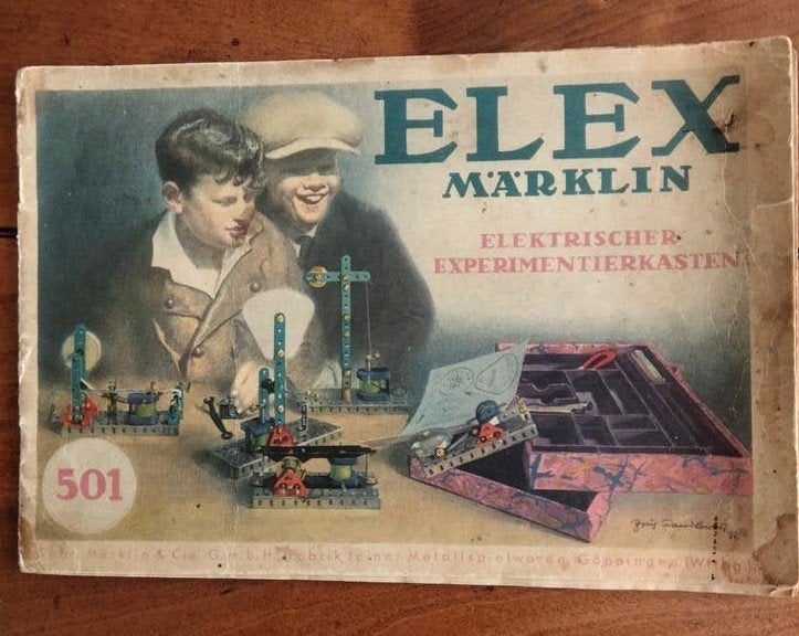 Vintage Marklin ELEX Boekje 501 - Elektrische Experimenten, Ophalen of Verzenden, Gebruikt