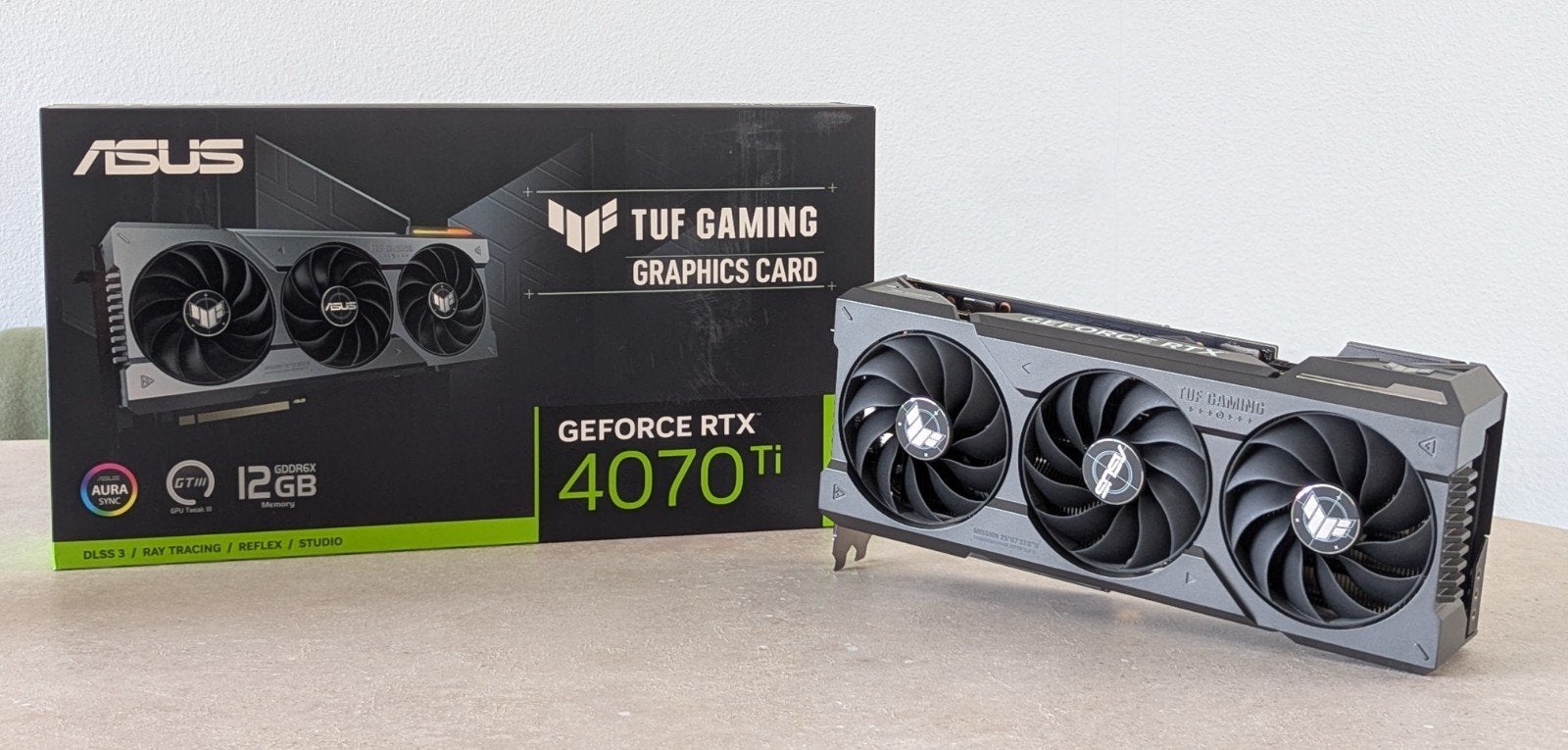 ASUS RTX 4070 Ti TUF Gaming 12GB | Nieuwstaat!, Computers en Software, Videokaarten, GDDR6, PCI-Express 4, Ophalen of Verzenden