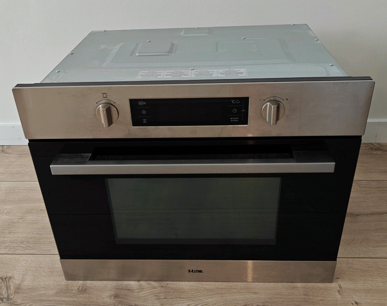 Etna CM244RVS Combi-oven, Ophalen, 45 tot 50 cm, Gebruikt, Combi-oven