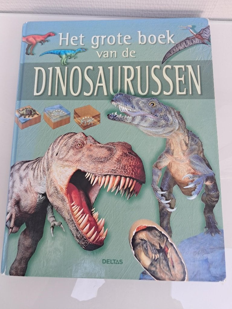 Het grote boek van de dinosaurussen, Ophalen of Verzenden, Zo goed als nieuw, Fictie algemeen