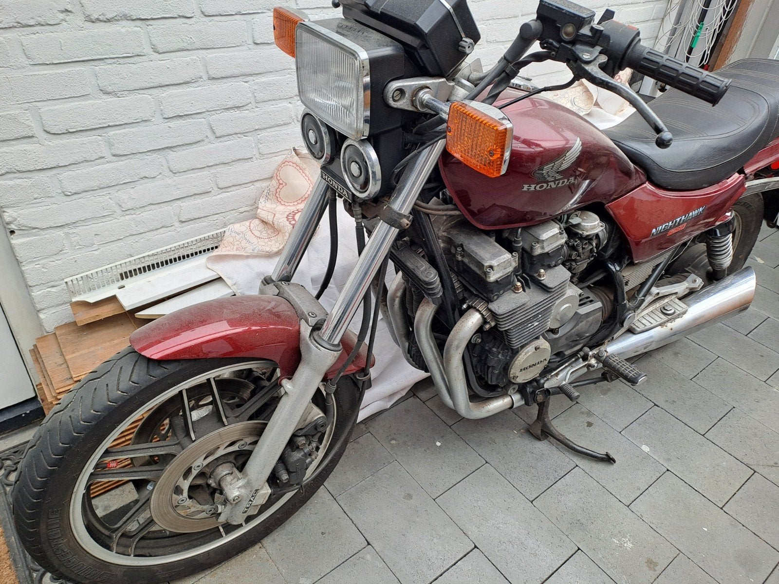 2 Honda Nighthawk motoren (1984 & 1985) - Belastingvrij, Motoren, Motoren | Oldtimers, 4 cilinders, Gebruikt, Toermotor