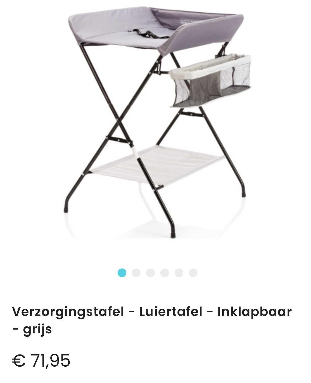 ZGAN Inklapbare verschoningstafel van Fillikid, Ophalen of Verzenden, Zo goed als nieuw, Overige typen