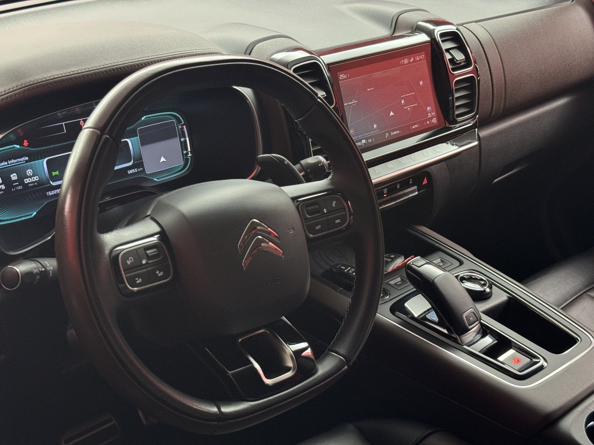 Citroën C5 Aircross 1.6 PureTech Business Plus | Leer | Sto, Gebruikt, 4 cilinders, 181 pk, C5 Aircross
