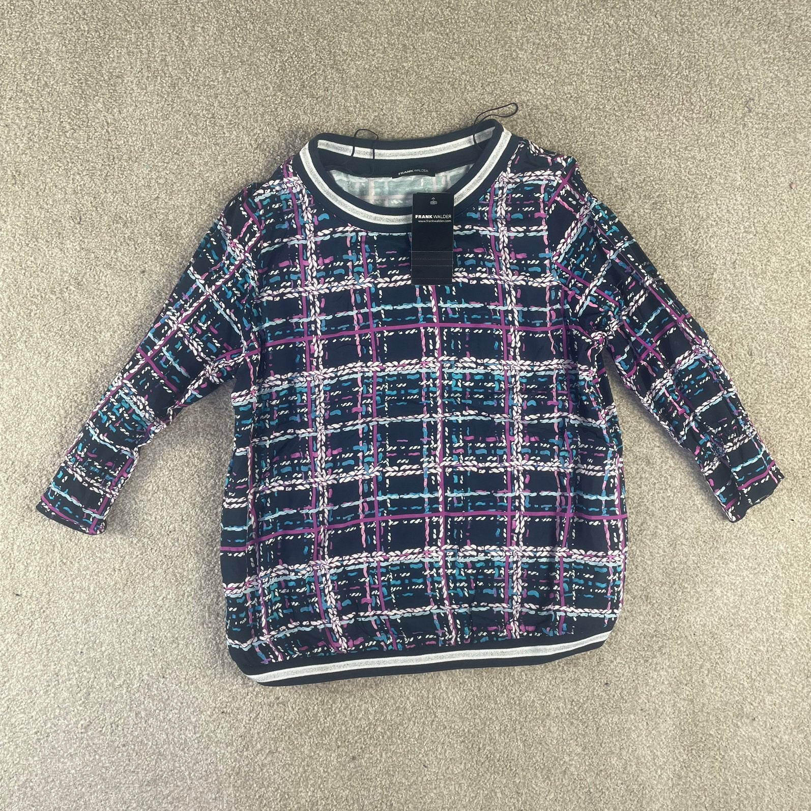 Frank walder Dunne longsleeve  Maat 44 Gloednieuwe, Kleding | Dames, Blauw, Maat 42/44 (L), Nieuw, Ophalen of Verzenden