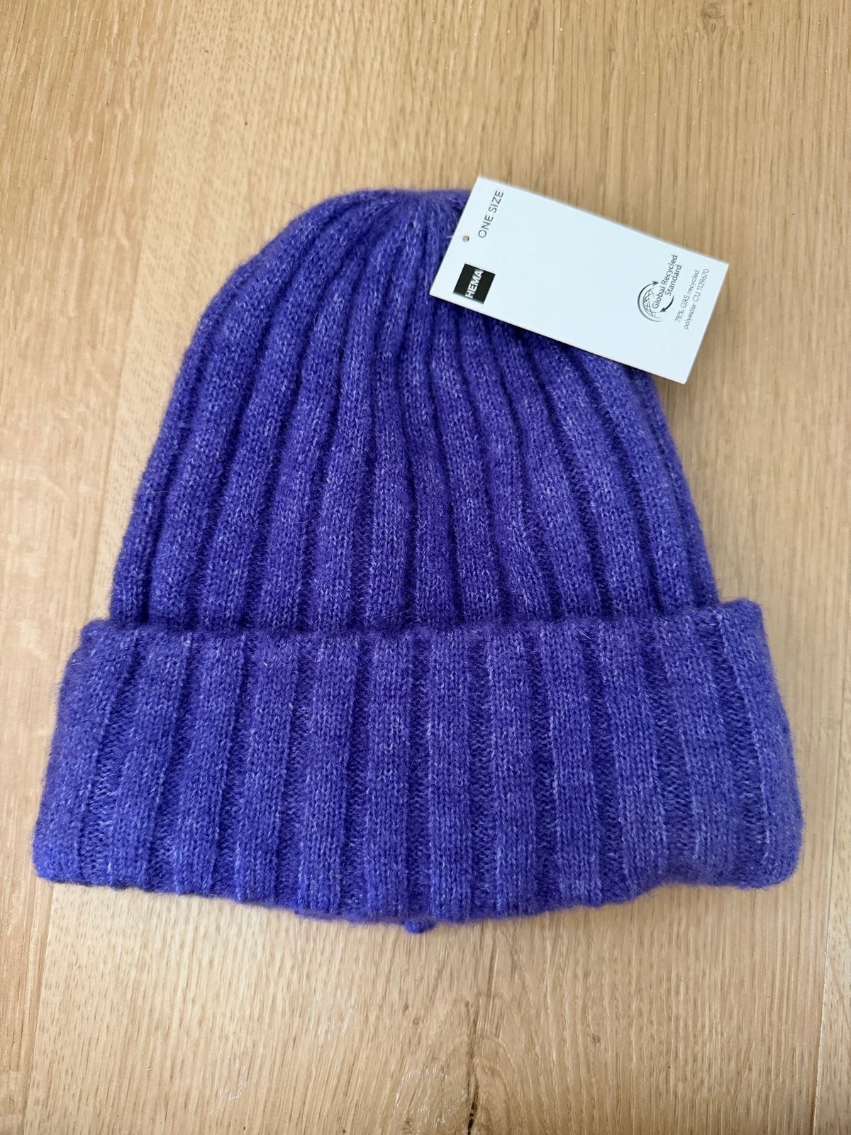 Nieuwe Hema Muts - Paars, One Size, Kleding | Dames, Mutsen, Sjaals en Handschoenen, Ophalen of Verzenden, Nieuw, Muts