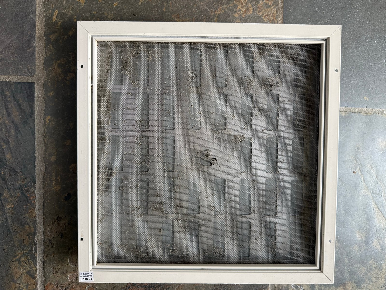 Alusta Ventilatierooster 38x38 cm - Gebruikt, Doe-het-zelf en Verbouw, Ophalen of Verzenden, Gebruikt, Ventilator
