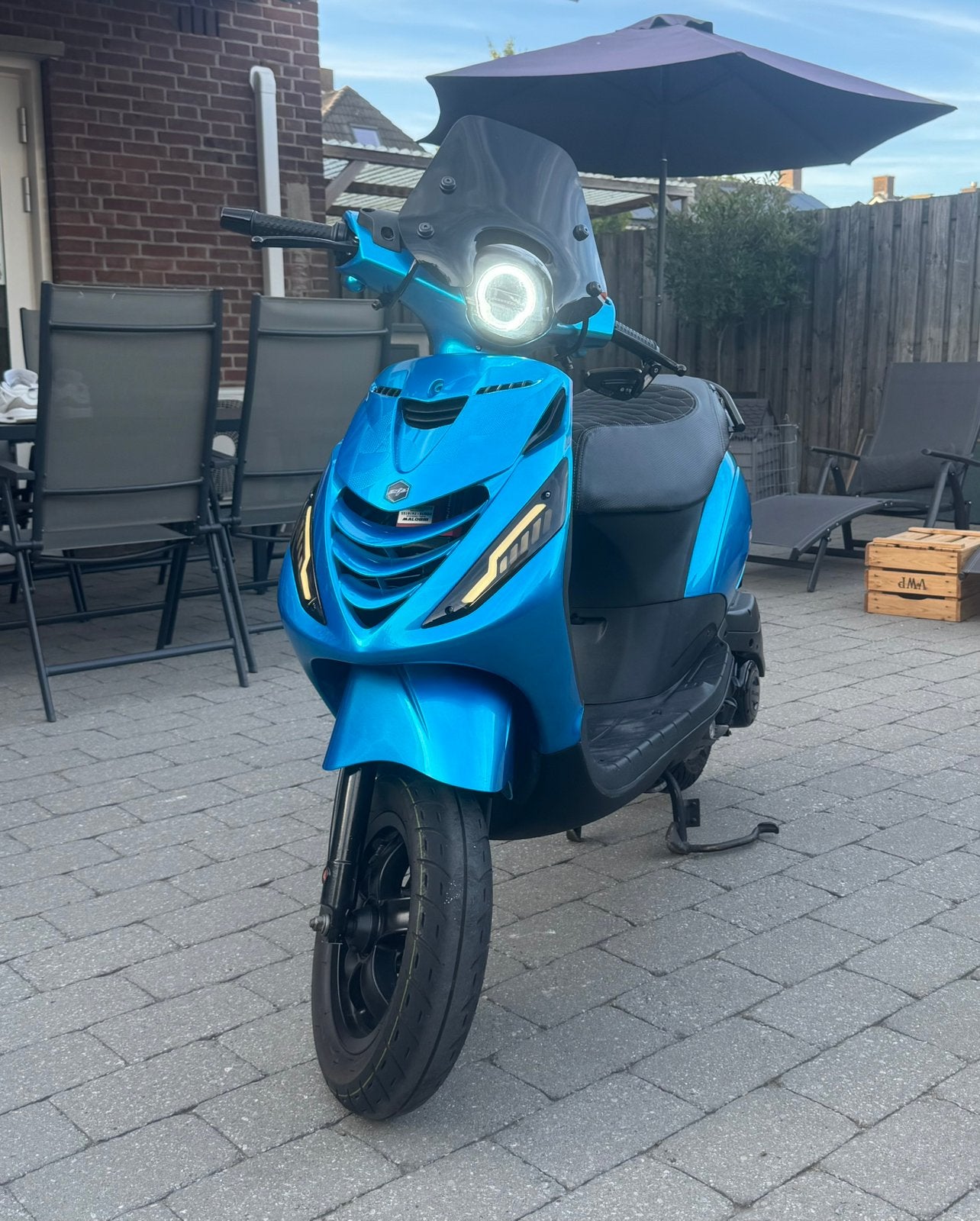 Piaggio zip Iget 4takt 2020, Fietsen en Brommers, Scooters | Piaggio, Ophalen, Zip, Zo goed als nieuw, Benzine