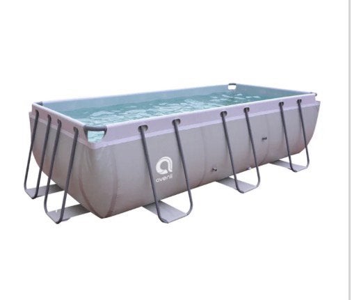 Zwembad 400x200, Ophalen, 80 tot 120 cm, Zo goed als nieuw, Opzetzwembad