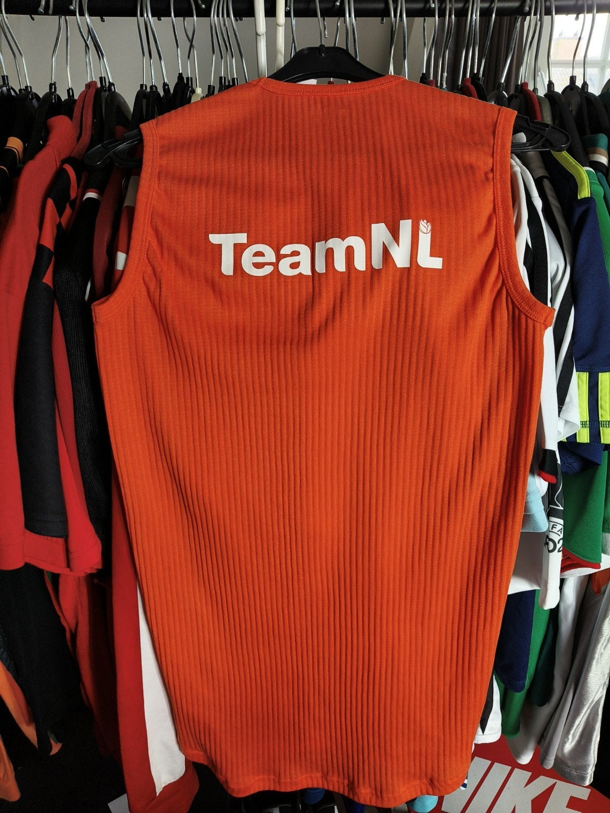 (Heren L) 2017 Fila TEAM NL Olympische Spelen Tanktop Stretc, Maat 52/54 (L), Nieuw, Oranje, Ophalen of Verzenden