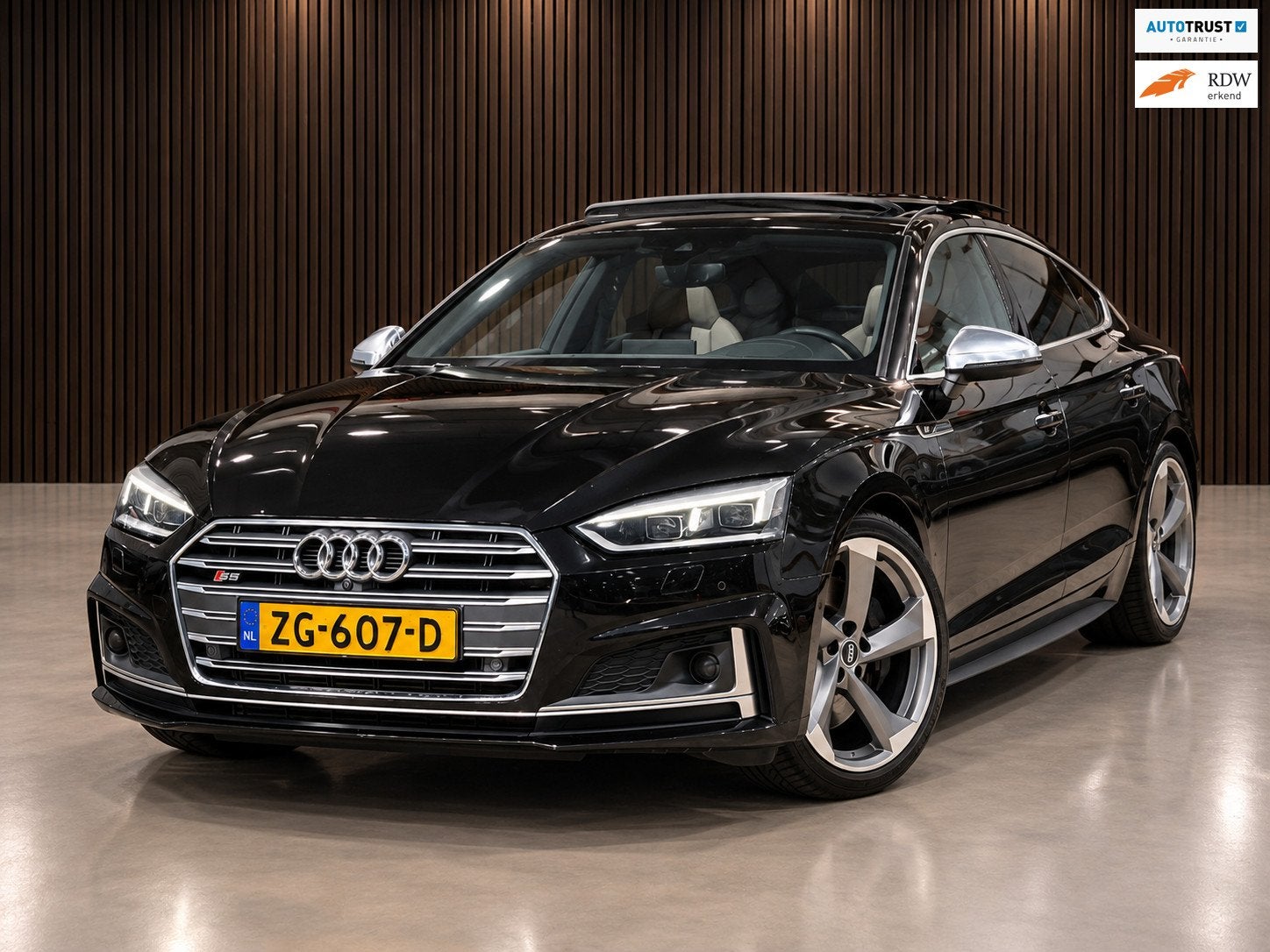 Audi S5 Sportback 3.0 TFSI S5 quattro Pro Line Plus PANO/MEM, Auto's, Dealer onderhouden, Gebruikt, Euro 6, 2995 cc