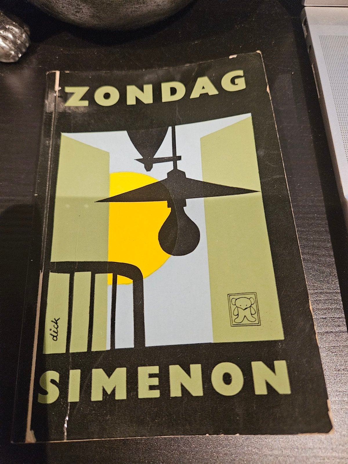 Zondag - Simenon (Zwarte Beertjes), Ophalen of Verzenden, Gelezen, Georges Simenon, Europa overig