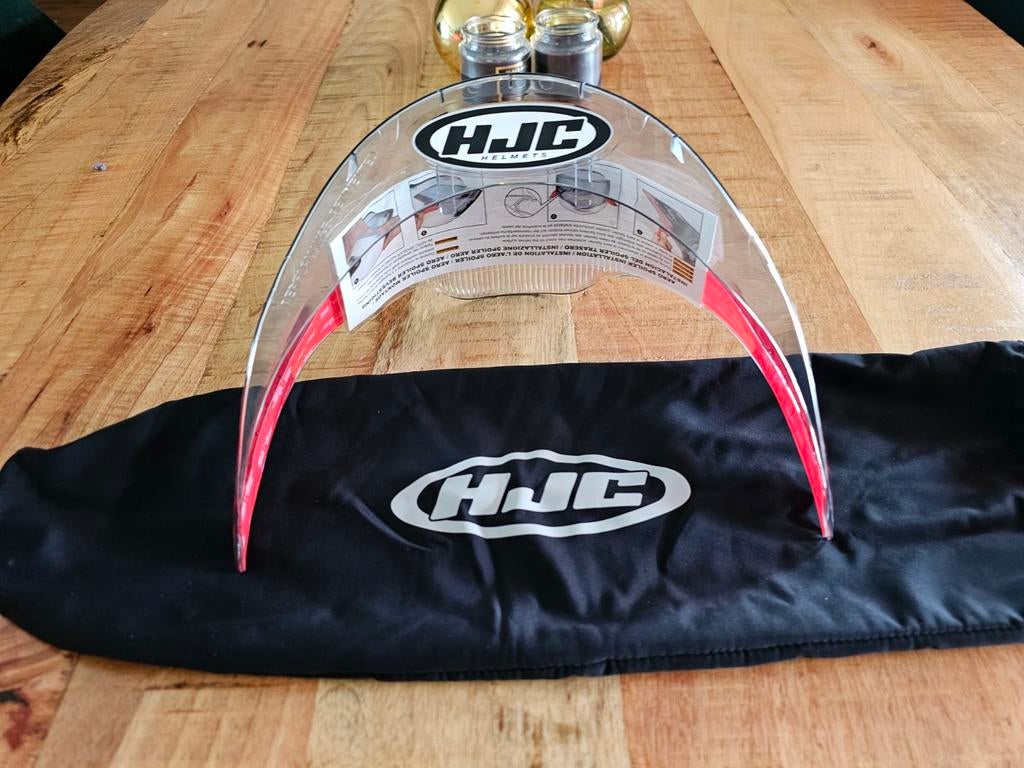 Transparante HJC helm "aero-spoiler"  Nieuw, Ophalen of Verzenden, Nieuw zonder kaartje, Heren, HJC