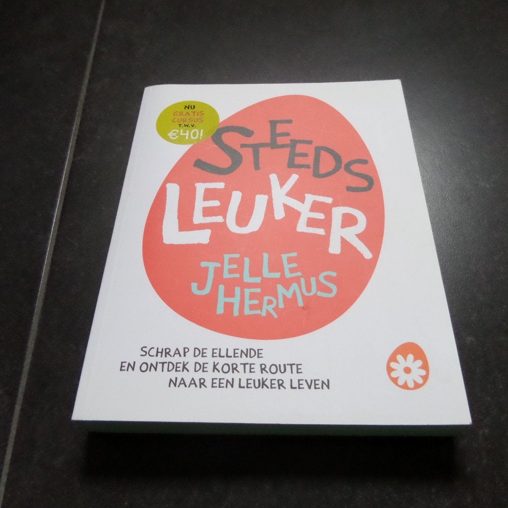 Jelle Hermus Steeds leuker, Achtergrond en Informatie, Spiritualiteit algemeen, Ophalen of Verzenden, Zo goed als nieuw
