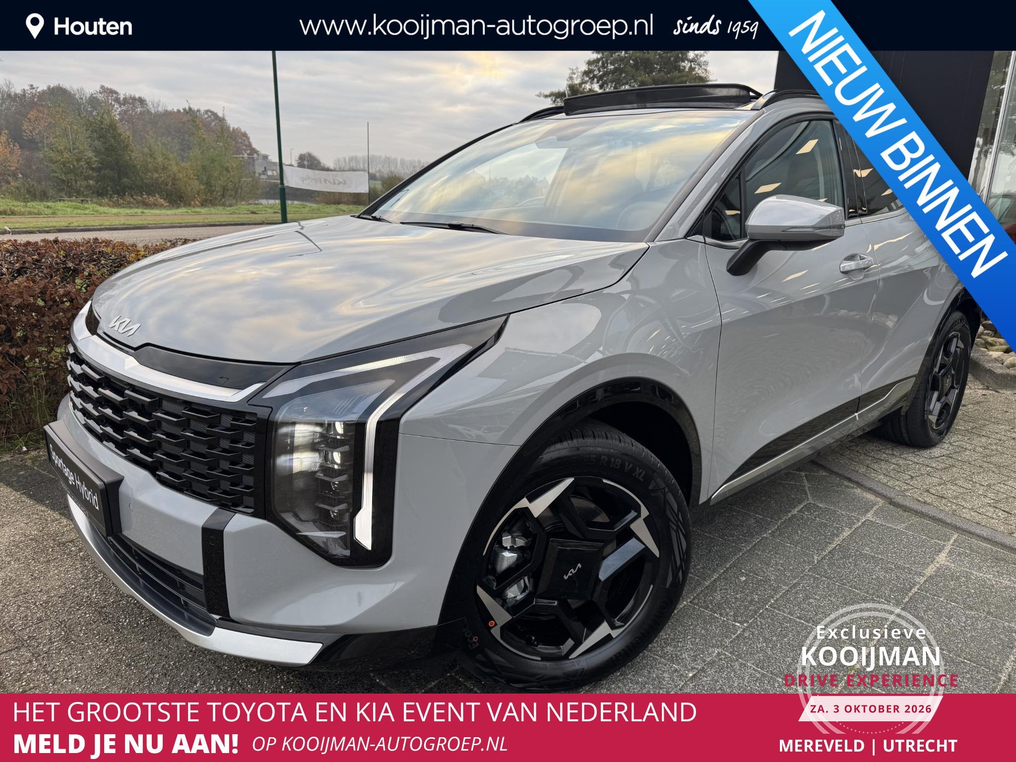 Kia Sportage 1.6 T-GDi Hybrid DynamicPlusLine Nu €4.500,-