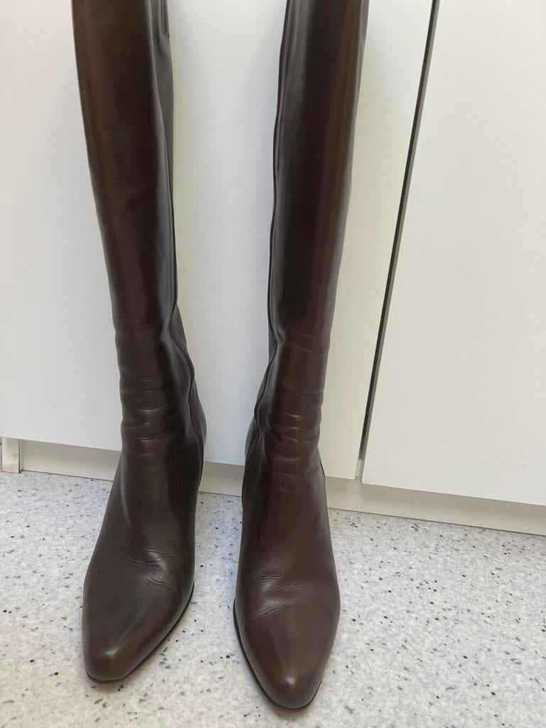 Panara hoge bruine laarzen maat 37, Kleding | Dames, Schoenen, Ophalen of Verzenden, Zo goed als nieuw, Bruin, Hoge laarzen