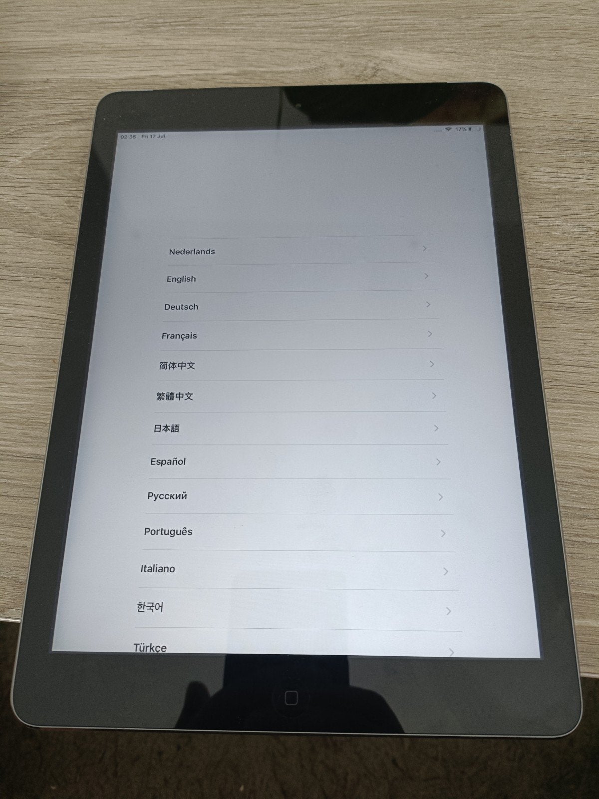 Apple iPad A1475 (locked), 10 inch, Gebruikt, Apple iPad, Ophalen of Verzenden
