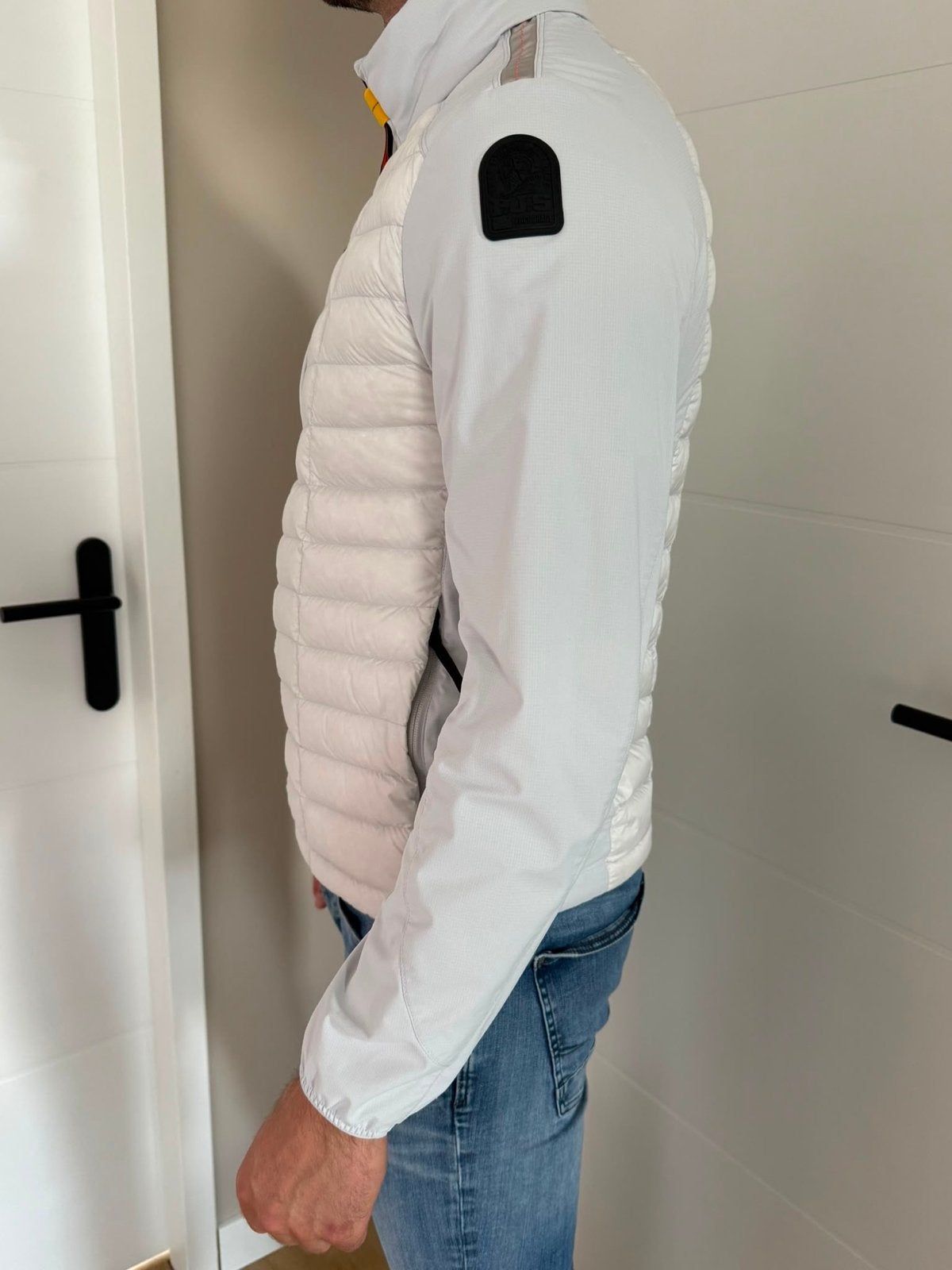 Originele Parajumpers Hybrid Featherweight jas, Maat M, Kleding | Heren, Jassen | Winter, Ophalen of Verzenden, Zo goed als nieuw