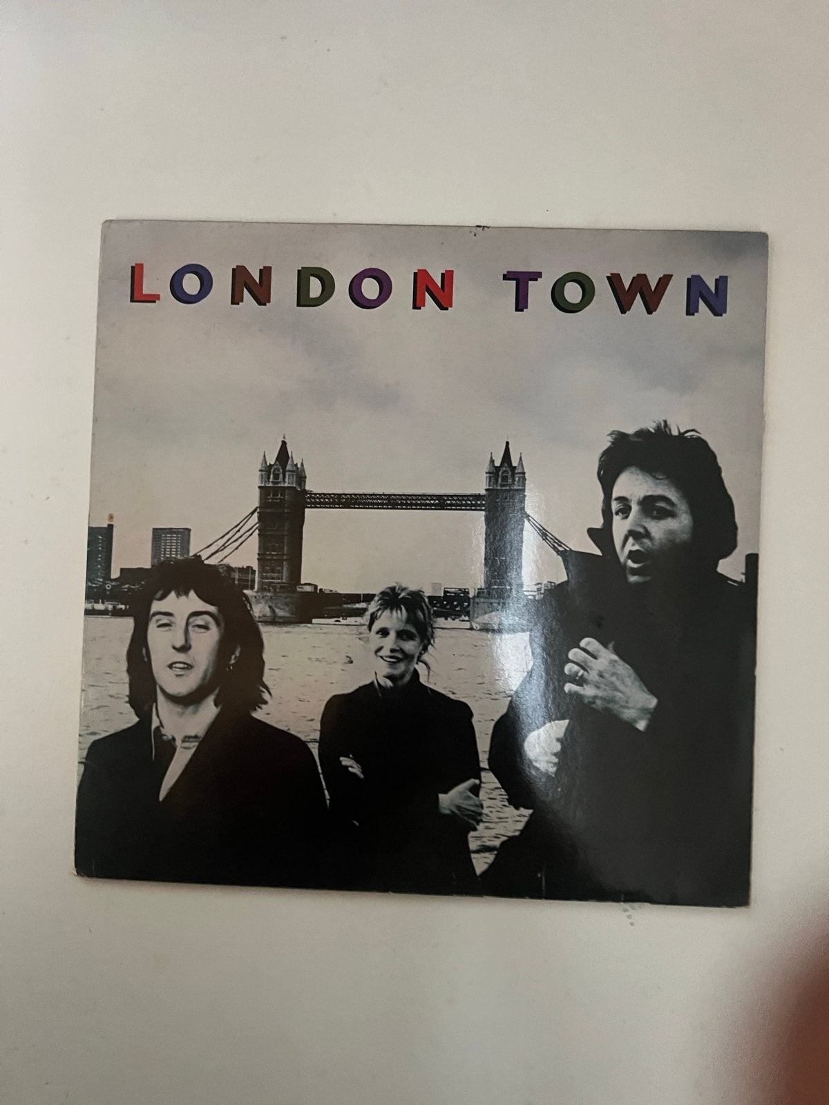 Wings - London Town LP (1978), Cd's en Dvd's, LP, Gebruikt, Pop, Ophalen of Verzenden