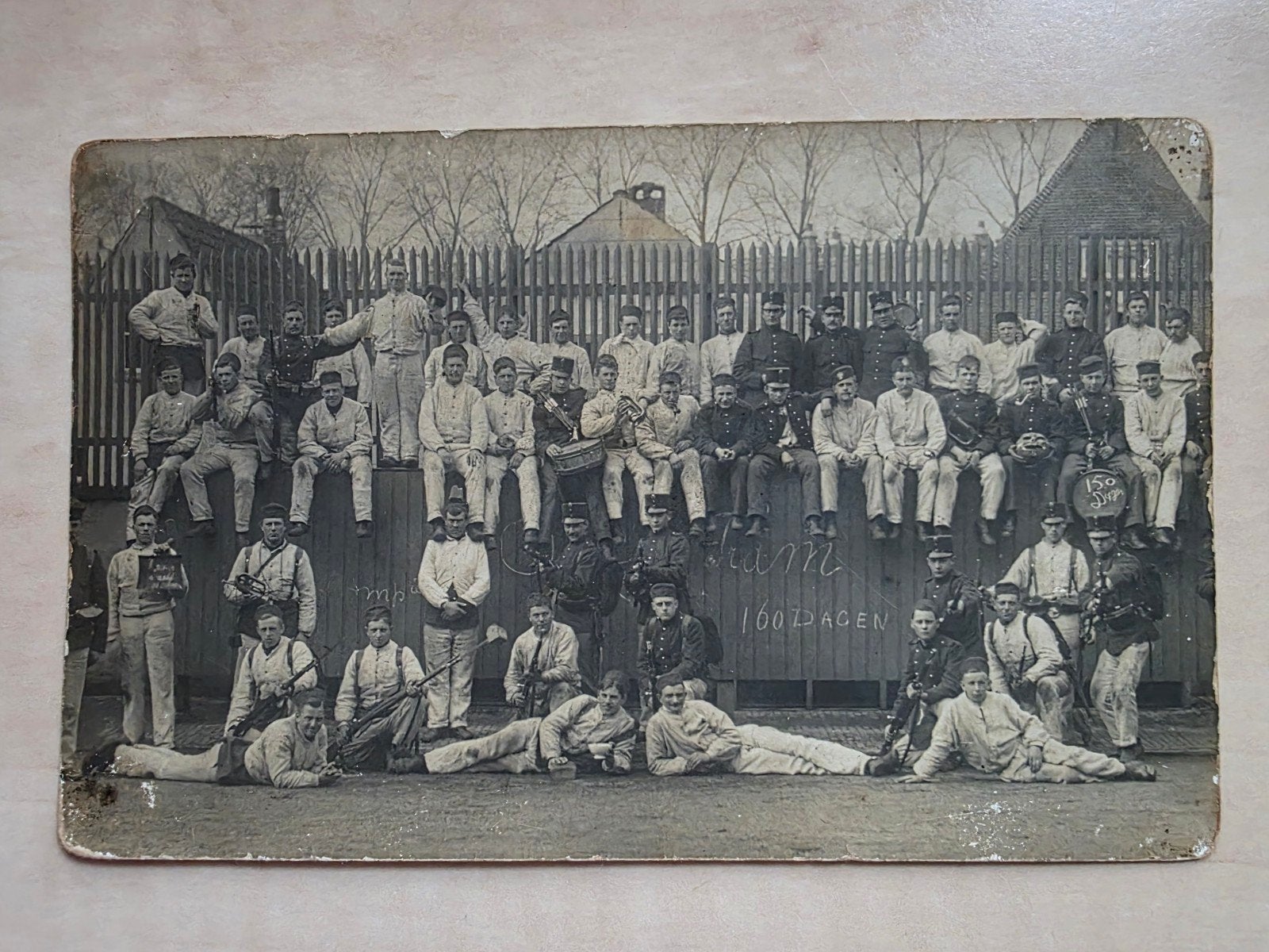 139) FOTOKAART MOBILISATIE 1914  - MILITARIA- WWI, Verzenden, Landmacht, Nederland, Foto of Poster