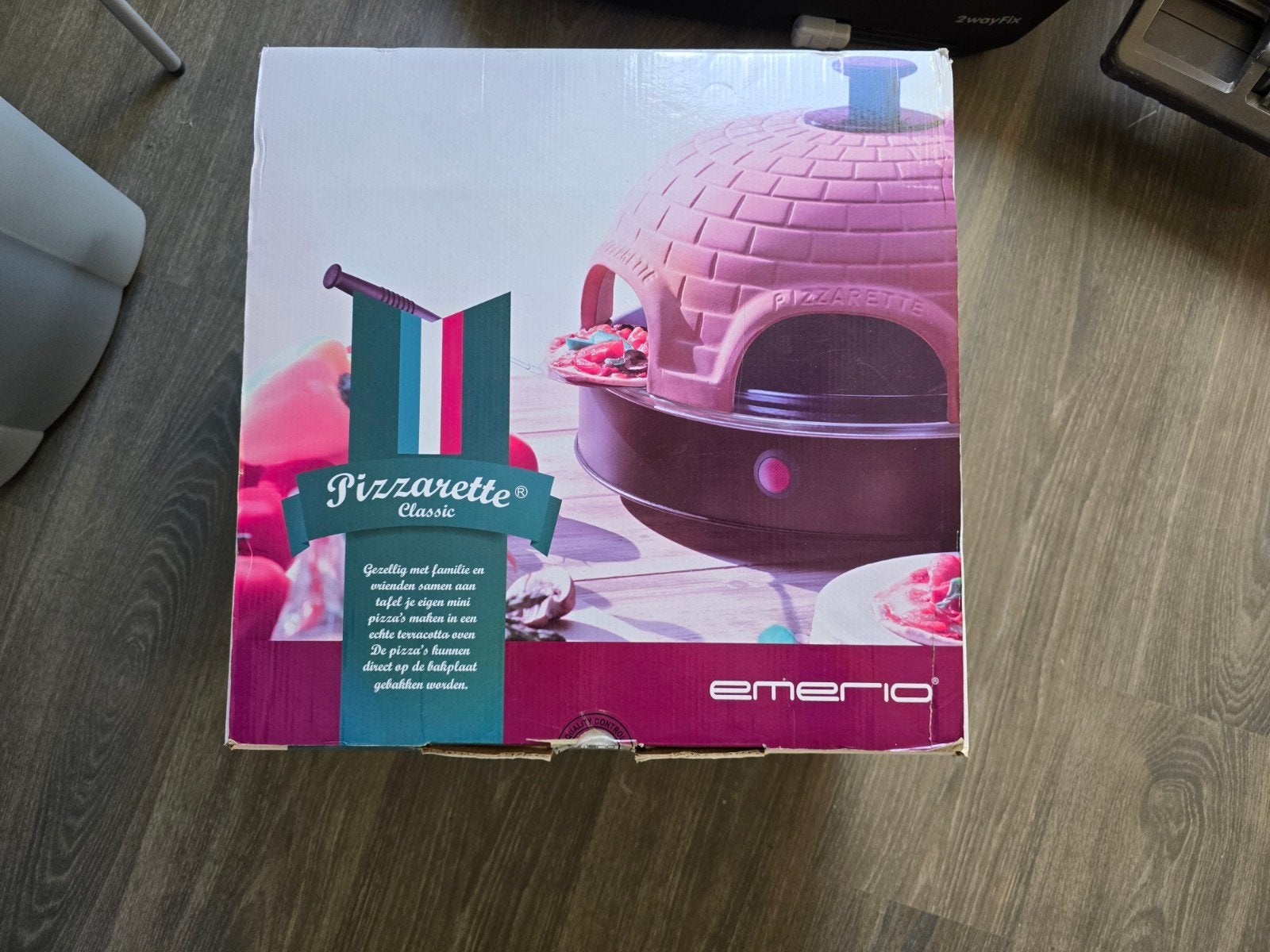 Pizzarette Classic 6 persoons Emerio, Minder dan 45 cm, Pizzaoven, Ophalen of Verzenden, Gebruikt