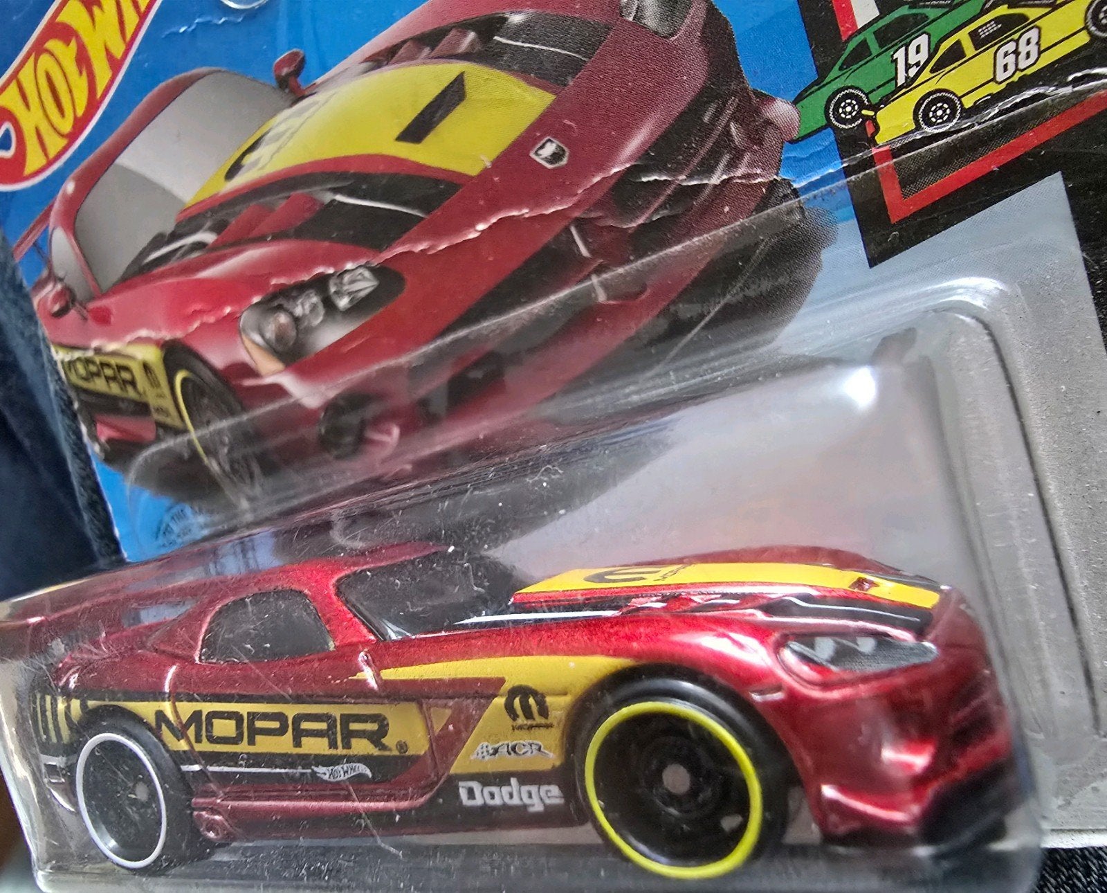 Hot Wheels Dodge Viper SRT10 ACR Mopar Race Day, Ophalen of Verzenden, Nieuw, Auto