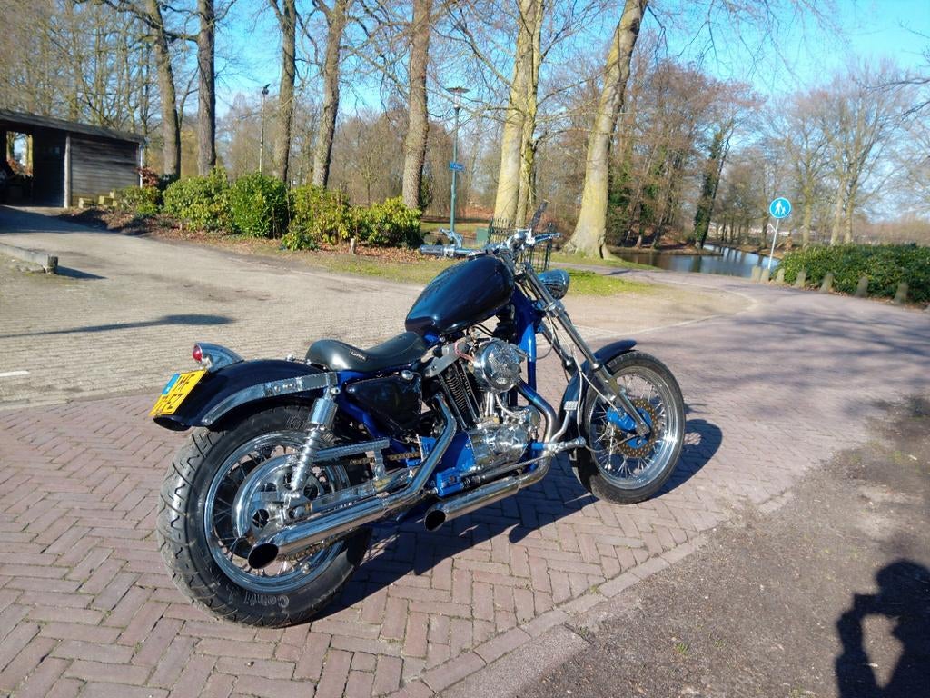 Harley Davidson XLH1000 Ironhead uit 1982  Klassieke Chopper, Motoren, Particulier, Chopper