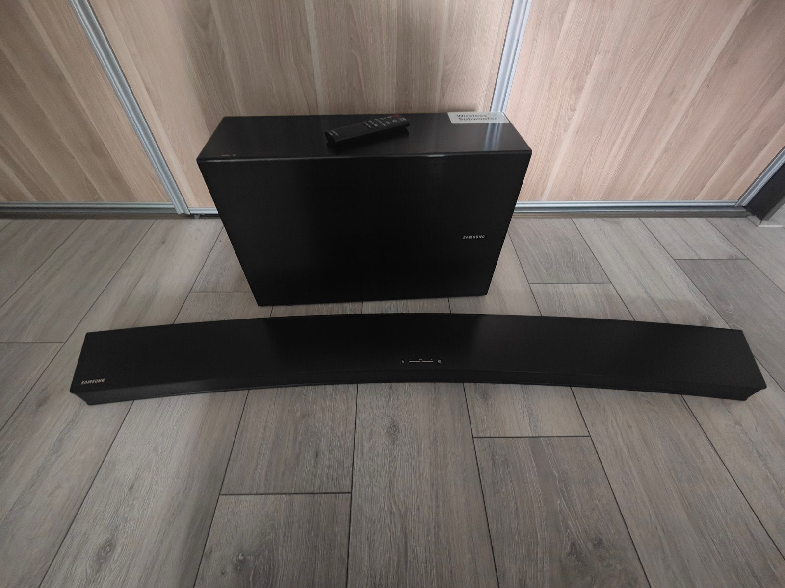 Samsung HW-J7500 Soundbar met draadloze subwoofer, Ophalen, Bluetooth, Gebruikt