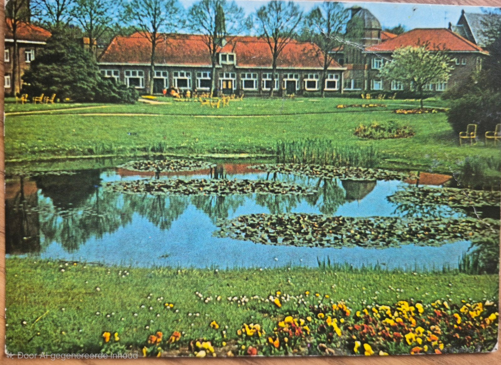 Oude ansichtkaart 'Vluchtheuvel' Bergen (N.H.) - 1979, Ophalen, 1960 tot 1980, Gelopen, Noord-Holland