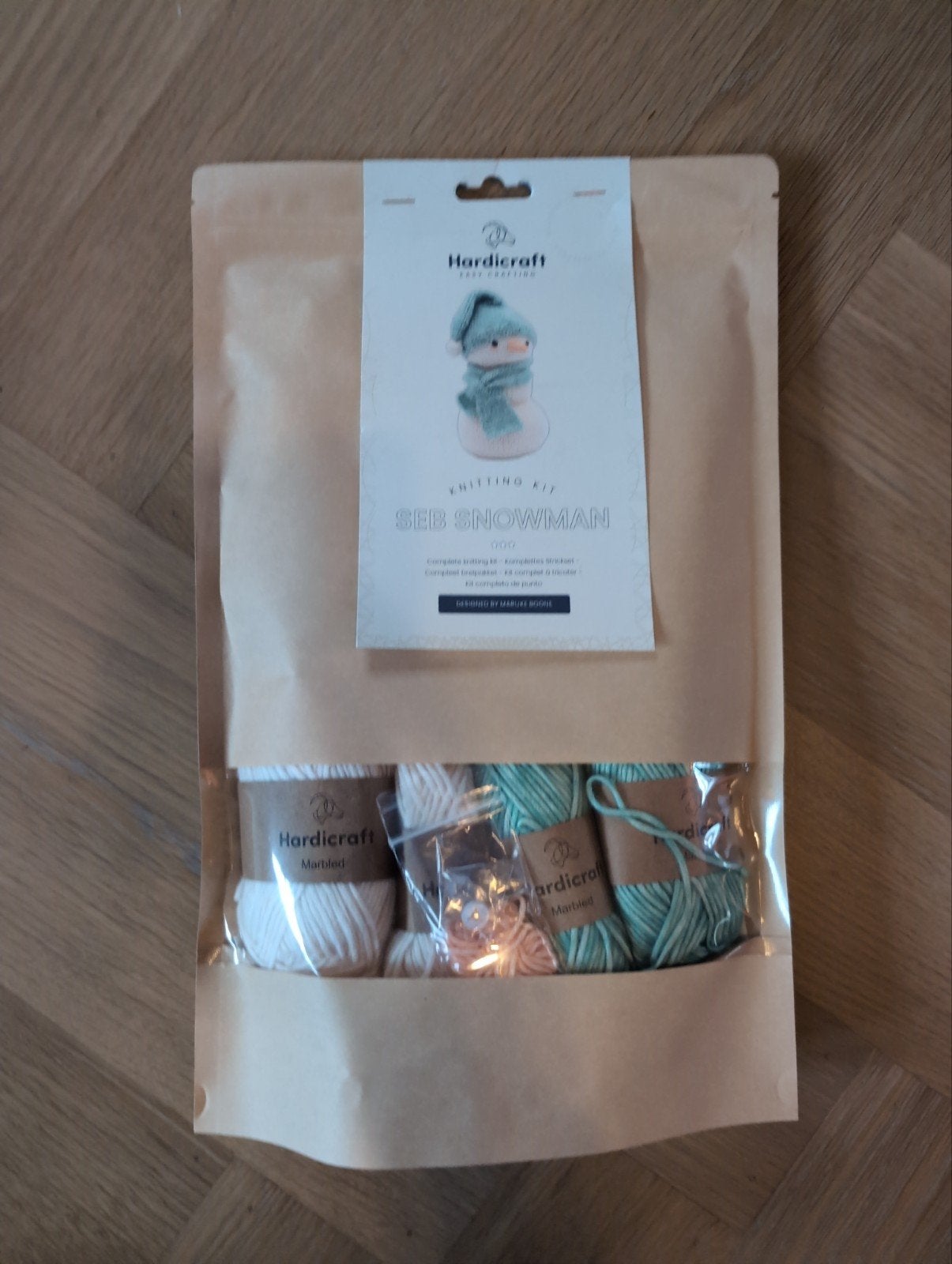 Haakset Seb Snowman, Hobby en Vrije tijd, Ophalen of Verzenden, Nieuw, Haken, Overige typen